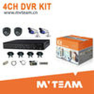 4CH H.264 CCTV DVR-Kit