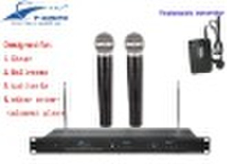 VHF Dual Channel Wireless-Mikrofonsystem