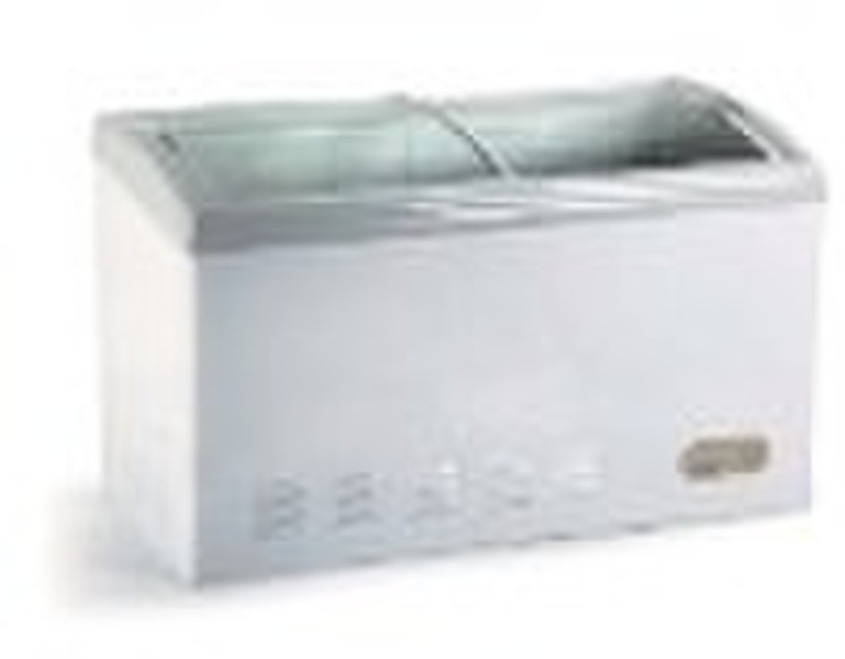 Curved Glass Door Chest Freezer SD/SC Series