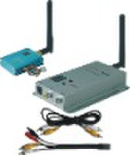2.4GHz wireless audio and video transmitter kit