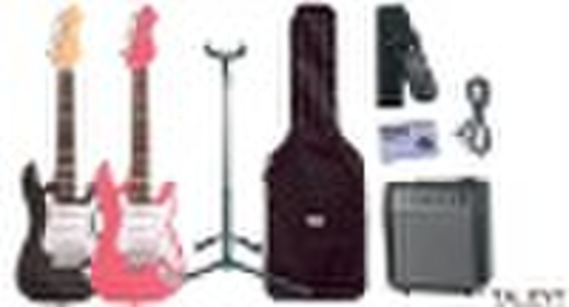 39-Zoll-E-Gitarren-Kit mit 15W Amp