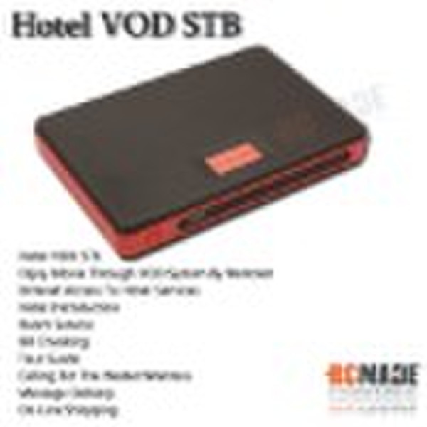 LAN IPTV Hotels VOD STB / Hotel VOD-Player