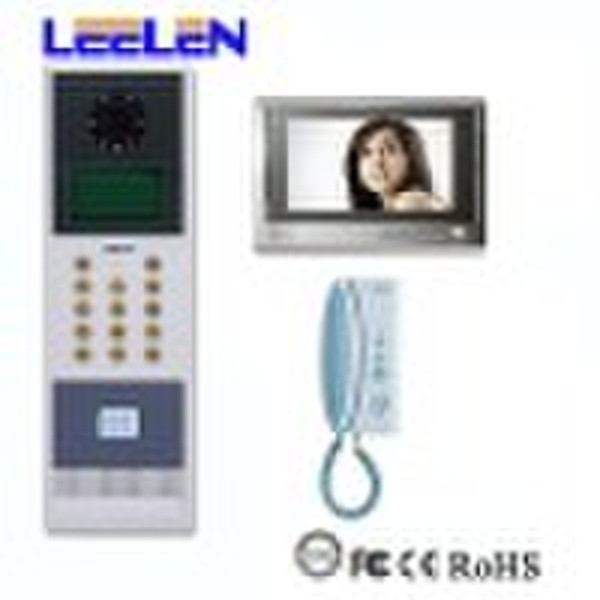 7 inch video doorphone for apartments