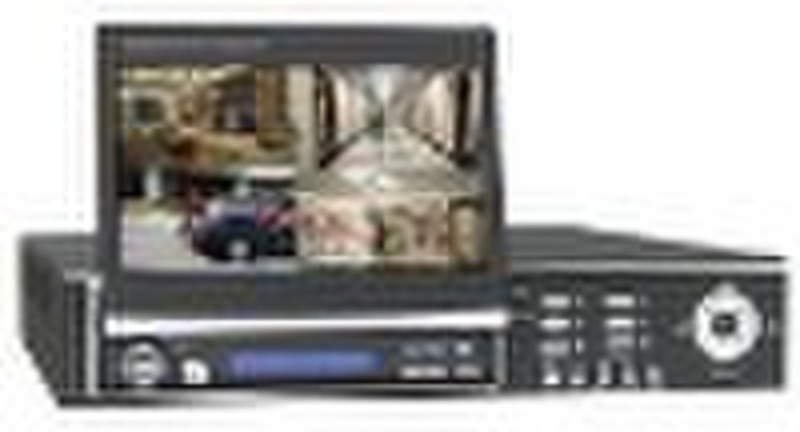 4ch Digital Video Recorder build-in 7" TFT LC
