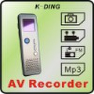 Voice Recorder MP3, FM, Aufzeichnung Video, Foto