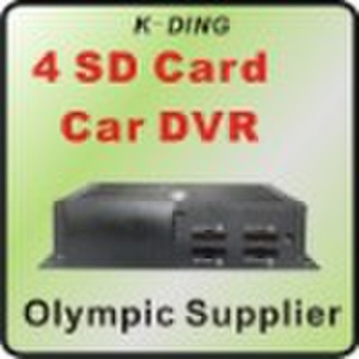 SD card dvr 4channel