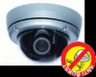 CCTV Dome Vadalproof Kamera mit Objektiv 4-9mm VF