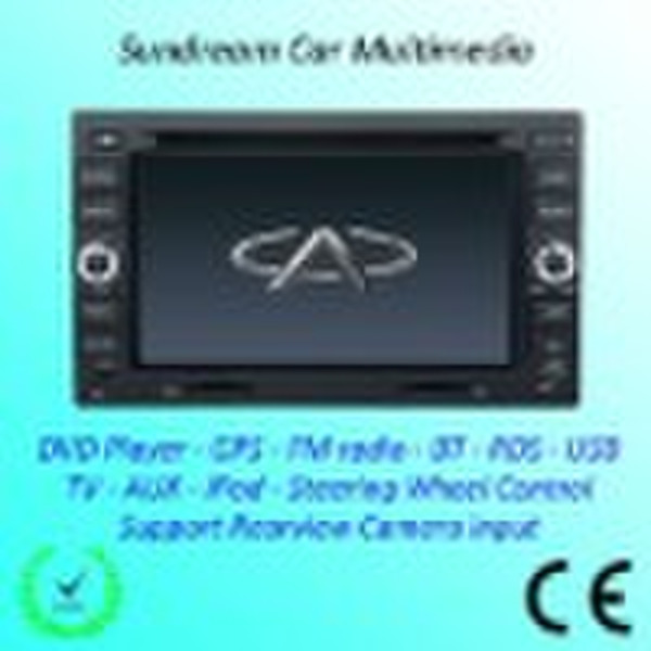 All-In-One Car Audio with DVD + GPS + TV + Bluetoo