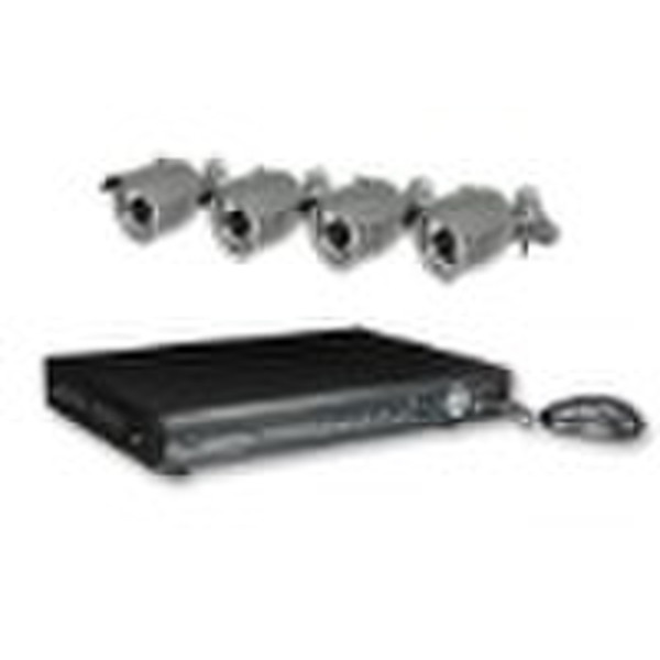 4-Kanal-Netzwerk-DVR CCTV-Kamera-Kit