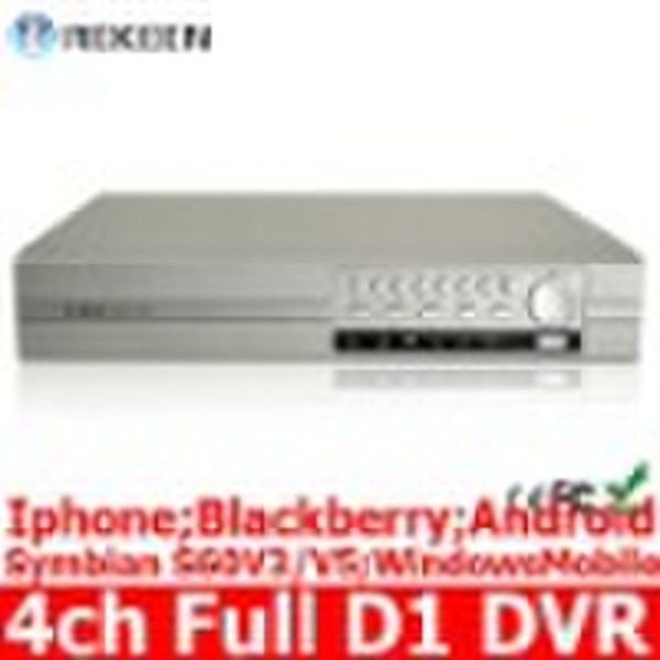 4-Kanal H.264 DVR