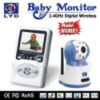 2,5 "ЖК-цифровой беспроводной монитор ребенка видео