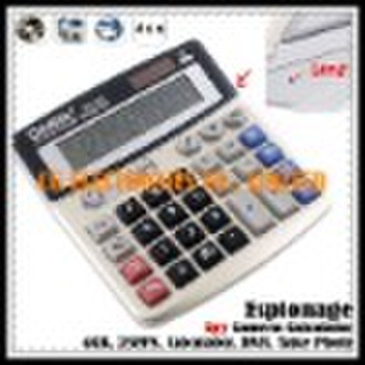 Secret Agent Calculator Kamera (DVR 640x480 25FPS,