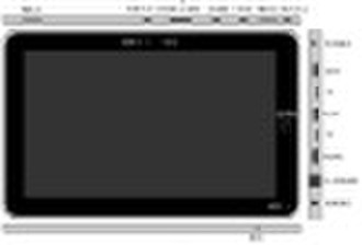 10,2 "Tablet PC-1GHz CPU, 256MB RAM, WIFI, 3G, 3D-