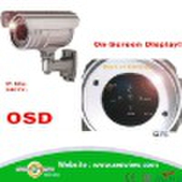 OSD CAMERA-Wasser-Beweis IR-Abstand 50m !!