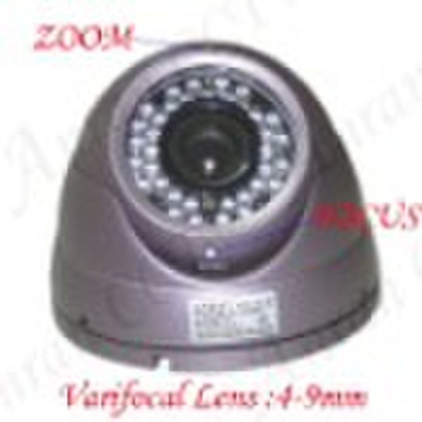 CCD Varioobjektiv 4-9mm Haube CCTV-Kamera