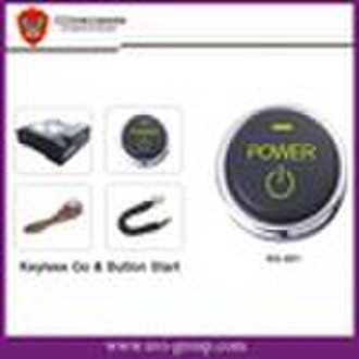 One-key Start Engine for Cars.PKE car alarm securi