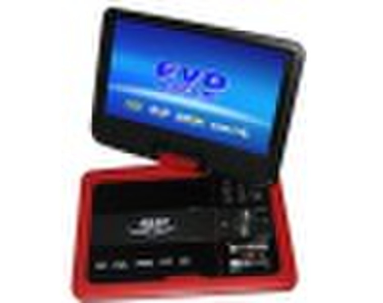 9" LED mobile car DVD player +TV+Game+MP5