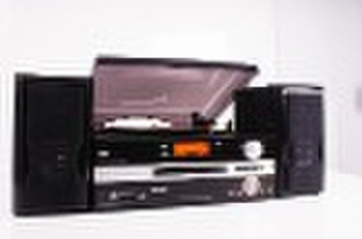 Turntable with CD/USB/SD Radio