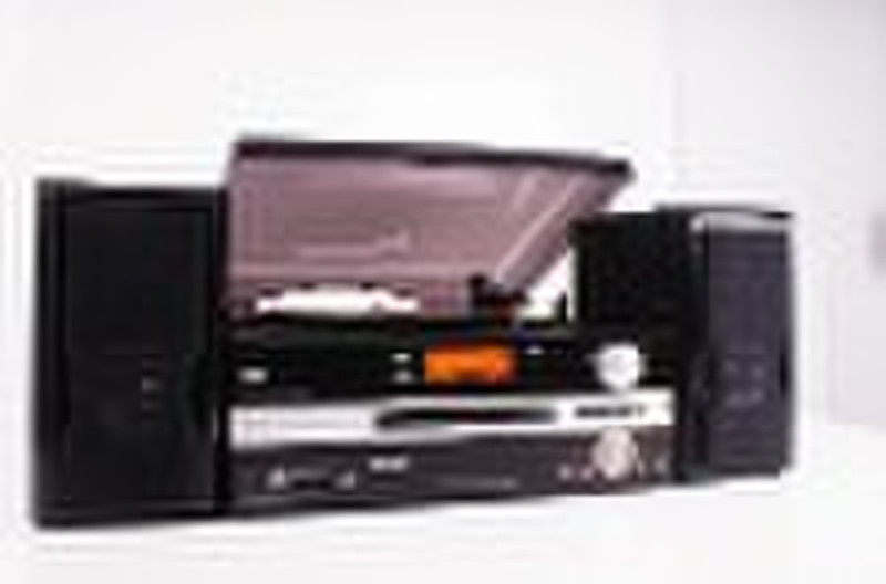 Turntable with CD/USB/SD Radio