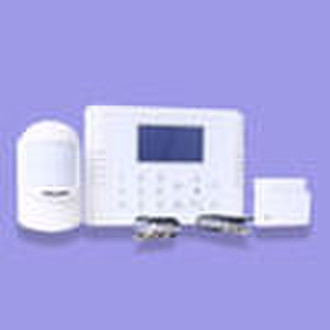 10 zones GSM home burglar alarm system