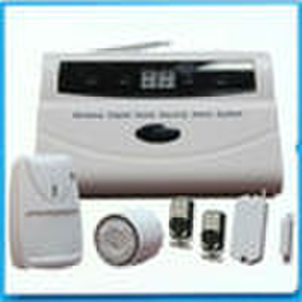 8 zones wireless alarm system for home/business