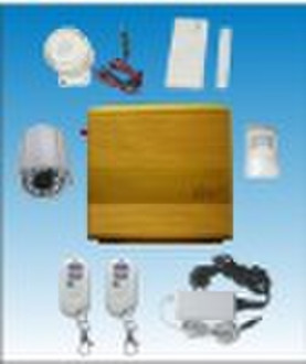 wireless gsm sms mms alarm system with photo takin