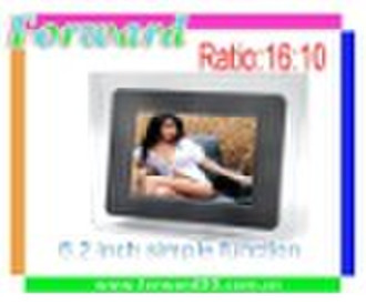 7 inch black digital photo frame viewer