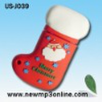 Cute Christmas Hose 2GB USB Flash Drive