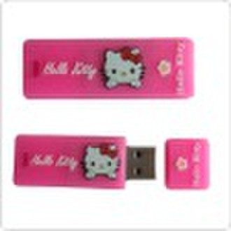 PVC CUTE USB FLASH DRIVE