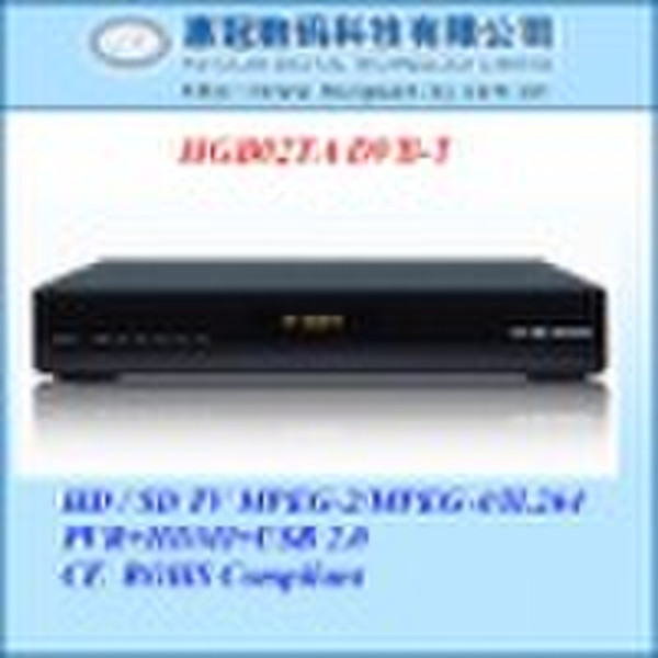 DVB-T digital TV reception  HDTV / SD TV MPEG-2/MP