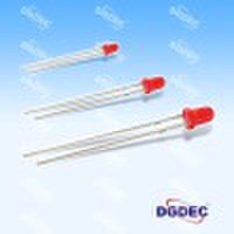 3mm Red light emitting diode (LED)