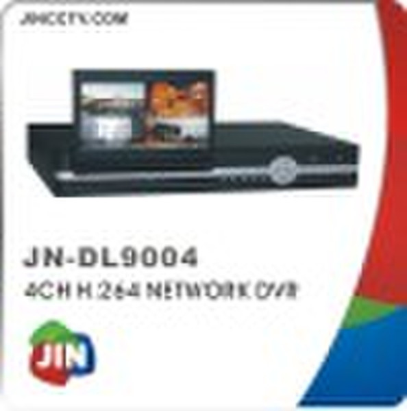 4CH H.264 Echtzeit-LCD DVR JN-DL9004 (L)