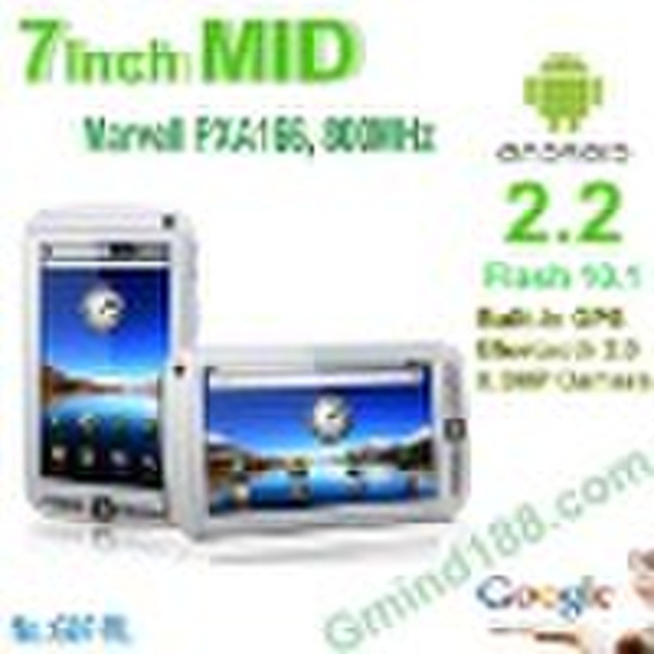 Marvell 7 Zoll Android 2.2 GPS MID