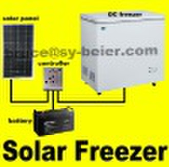 solar powered freezer/refrigerator/fridge (90L,138