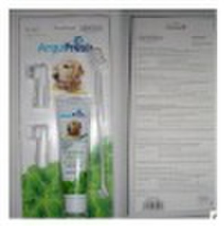 Pet cleaning toothbrush three-piece suit(Dog produ