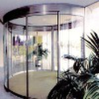 Curved sliding door