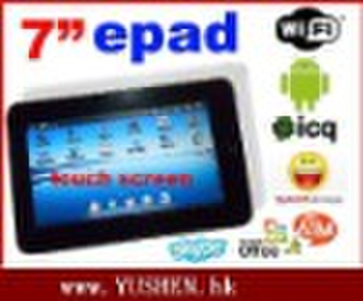 Epad 7 Zoll Tablette PC Android OS