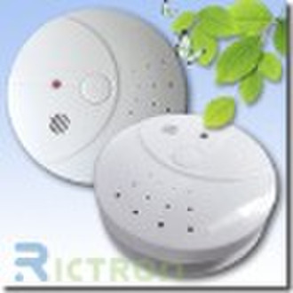 Alarm Wireless Smoke Detector with  9V Battery Bac