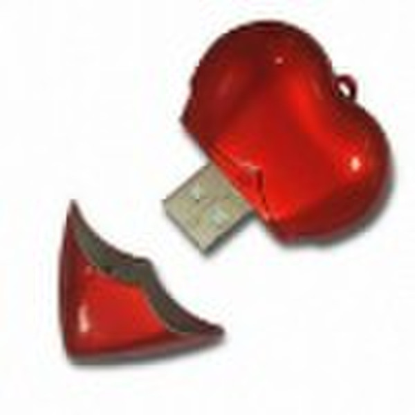 heart shape USB Flash disk