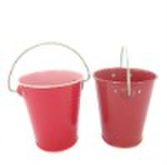 gift tin bucket with new style handle