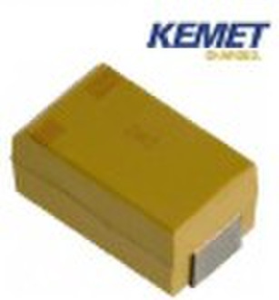 Kemet Tantalkondensator, SMD, T520V337M006ATE018,