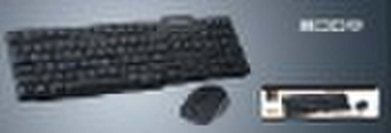 Kabellose optische Tastatur und Maus Combos