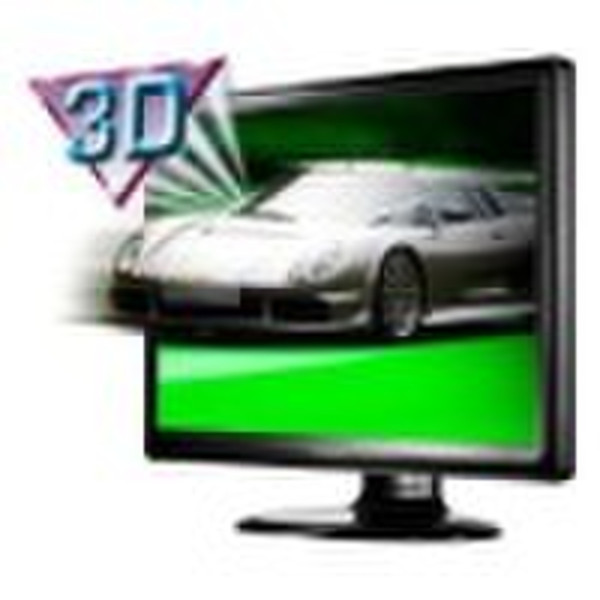 3D-LCD-Monitor für Flachbildschirm