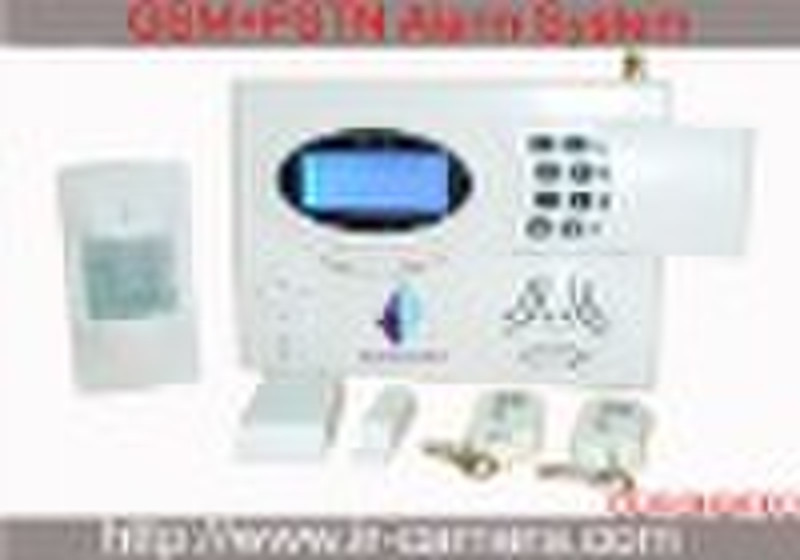 Wireless GSM Home Alarm system  with CMS