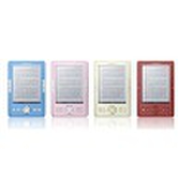 colorful ! 6 inch PVI display Ebook Reader