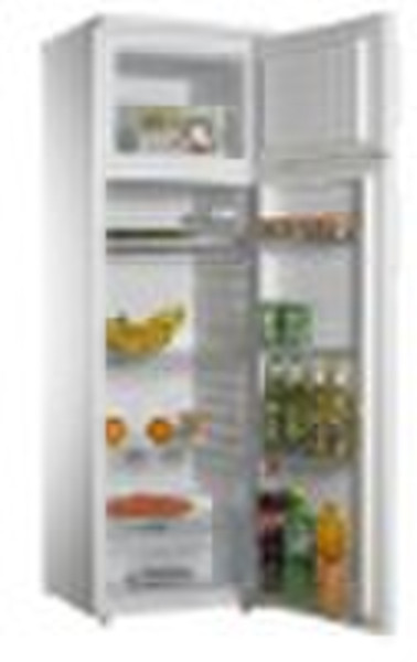 big capacity locked key top-freezer home refrigera