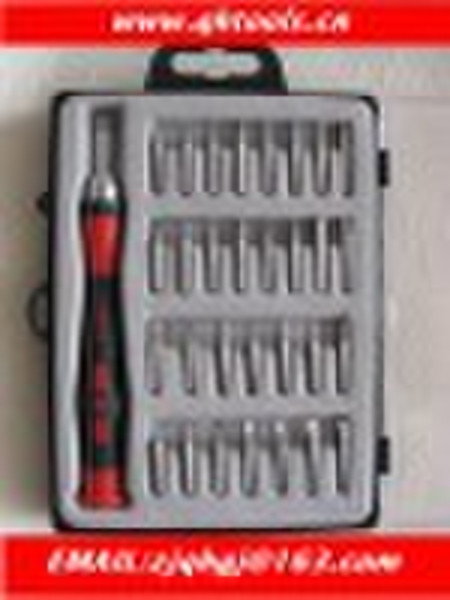 33pc ratcheting screwdriver set