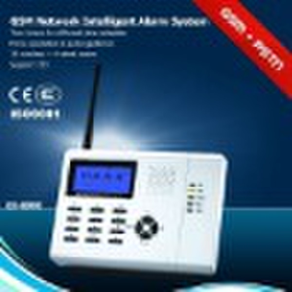 Network Intelligent Alarm System with GSM