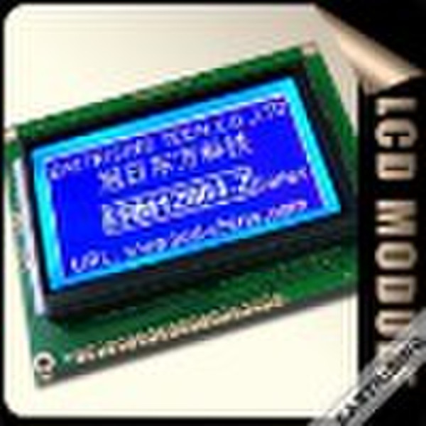 STN-BLUE LCD Display