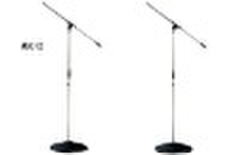 Die cast base microphone stand